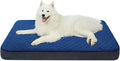 JoicyCo Large Dog Bed, Orthopedic Foam Big Dog Bed Mattress, 40 inch Joint Relief Pet Sleeping Beds, Non Slip Bottom with Removable Washable Cover, Dark Blue
