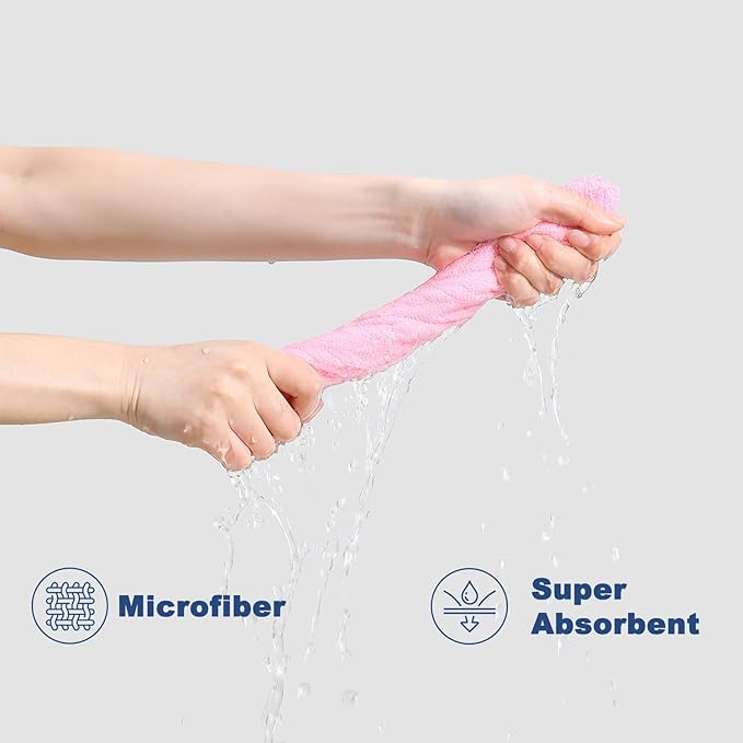 Tigona 80 Pack Microfiber Cleaning Cloth Roll Reusable Paper Towels 12"x12" Tear Away Cloth,Absorbent Dish Rags for House Kitchen,Wash Cloths,Lint Free Rags for Window Cars Cleaning Supplies