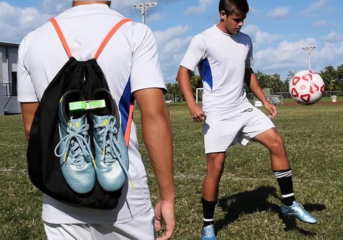 Klitch Footwear Clip, Shoe Bag, Hang Extra Shoes Cleats Boots or Gear on Your Bag.