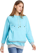 LINYUCHEN Cat Dog Carrier Hoodies – Puppy Kitten Carrying Sweatshirt Large Pet Pocket Pullover Top – Unisex Kangaroo Hoodies