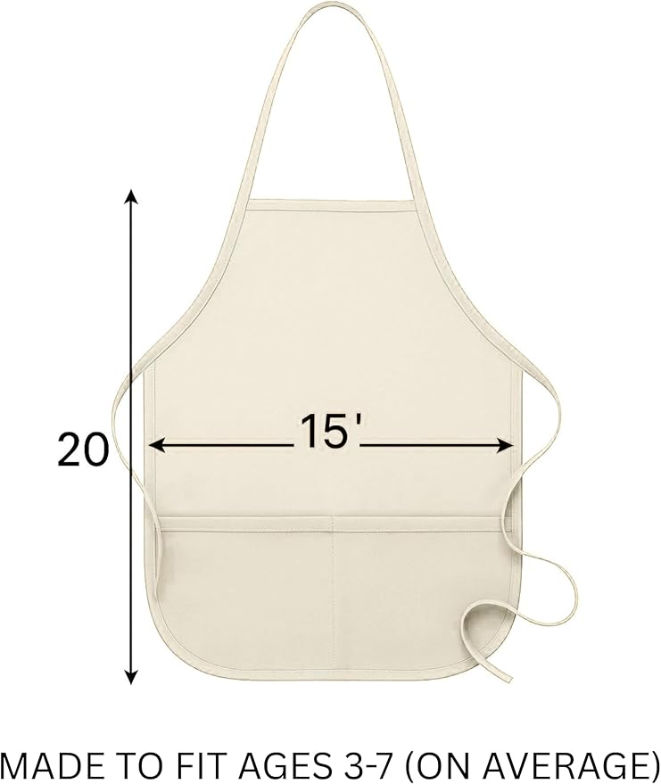 Kids Apron Customized With Name, Baker Apron, Baking, Cooking