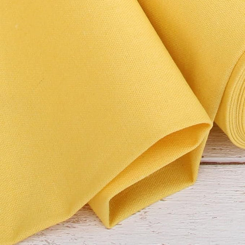 3 Yard Cut of Threadart Linen Fabric - Premium Cotton Linen Fabric for Embroidery, Cross Stitch, Apparel, Canvas, Home Décor- 55" Width - Light Yellow