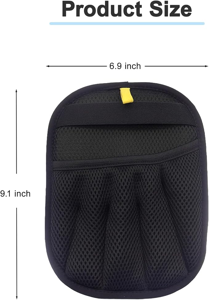 Kemodia 2 PCS Pet Hair Removal Glove, Reusable Electrostatic Cats & Dogs Hair Removal Tool for Couch, Furniture, Carpet, Car Seat, Clothes