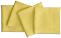 Solino Home Linen Cloth Napkins Set of 4-100% Pure Linen Sunshine Yellow Dinner Napkins 20 x 20 Inch for Spring, Easter - Double Hemstitch, Handcrafted and Machine Washable