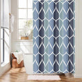 MCCKTIU Blue Shower Curtain Modern Bathroom Shower Curtain Waterproof Fabric Machine Washable Shower Curtains 60 x 72 Inches