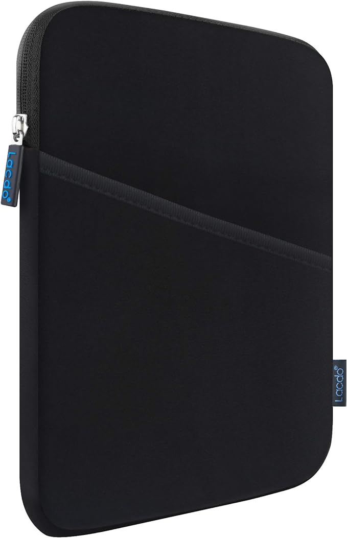 Lacdo Tablet Sleeve Case for 13 inch New iPad Pro M5 M4 2025-2024, 13 inch iPad Air M3 M2 2025-2024, 12.9" iPadPro 6 5 4 3 2022-2018 with Magic Keyboard and Smart Keyboard Folio Protective Bag, Black