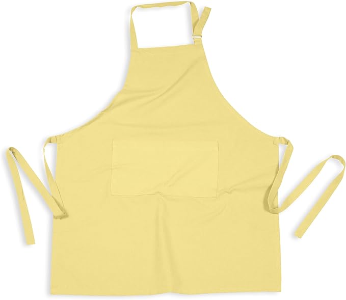 Native Fab Kitchen Apron 2 Pack - 100% Cotton Adjustable, Durable Apron with Pockets, Perfect for Cooking, Baking, Grilling