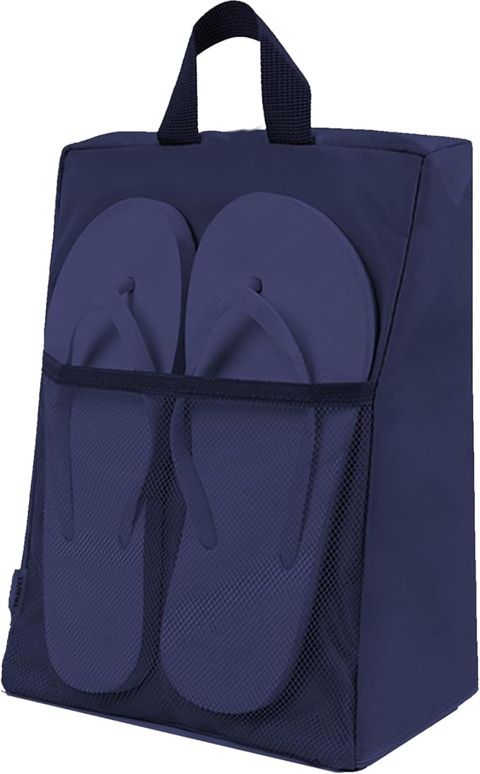 MOGARBRO Shoe Bags for Travel Storage Bag Organizer Bags Travel Accessories Must Haves Shoe Organizer Packing Cubes Beach Swim bag Daily Use Storage Travel Essentials Women Men Navy blue