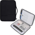 9-11 Inch Tablet Sleeve Case for 11-Inch iPad Pro M5 M4/Air M2 M3 2024 2025/Air 10.9"/Samsung Galaxy Tab S11 S9 S8 11"/A8/A9+,Samsung Galaxy Tab S7/A7/S6 Lite 10.4"/S5e/S4/S3/S2/S/Pro/Note Pouch-Black