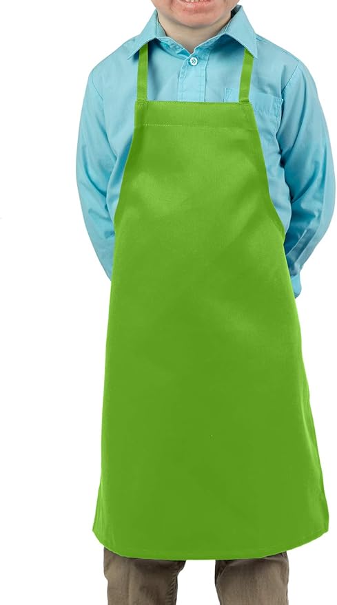 KNG Kids Cooking Apron for Girls and Boys – Medium