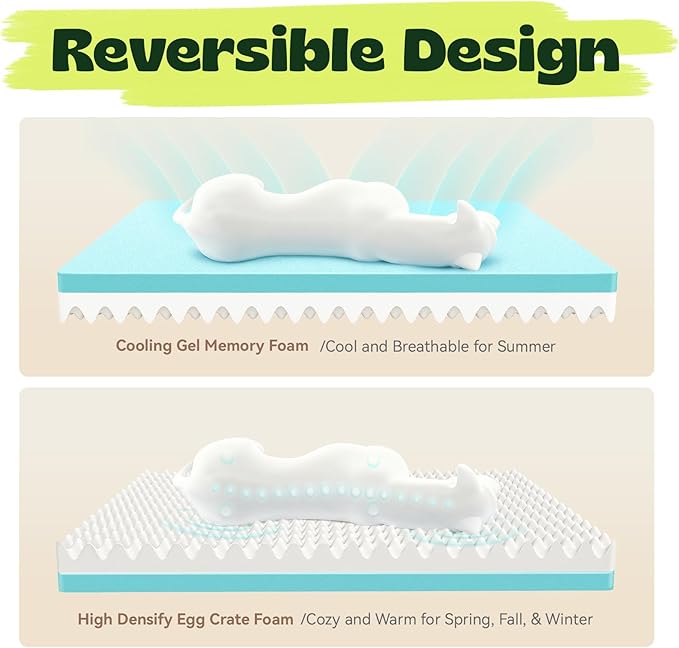 48 Inch XXL Orthopedic Dog Couch Bed for Extra Large Dogs Up to 100 lbs,Cooling Gel Memory Foam + Egg Crate Foam,Waterproof Removable Washable Cover,4-Sided Bolster,Non-Slip Bottom,Dark Grey