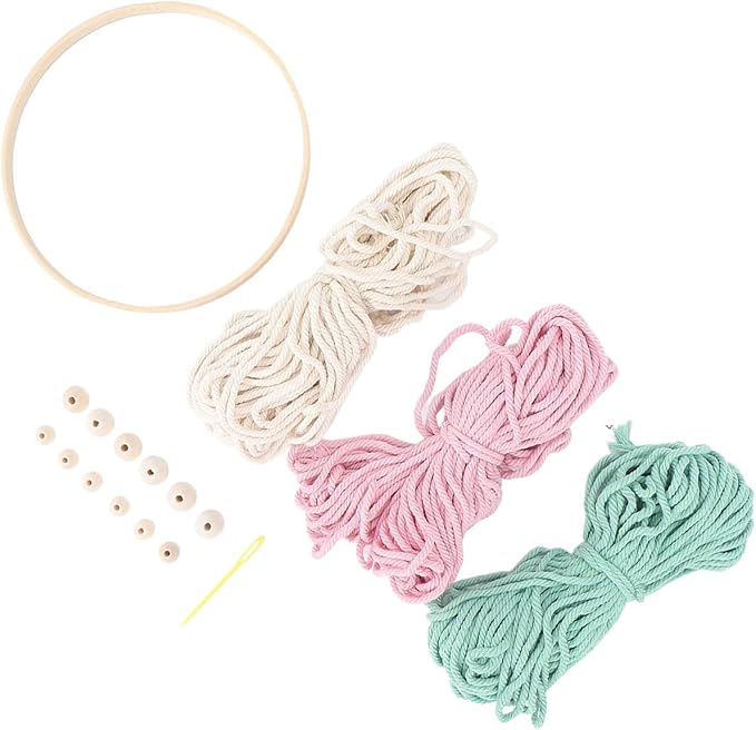 Macrame Kit Bohemian Style DIY Weaving Material Package Relaxing Adults Women