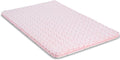 Small Dog Bed for Crate High Resilience Foam Crate Pad Mat for Medium Dogs Washable Anti-Slip,23" x 17", Pink