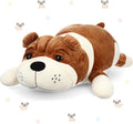 Vertintong 23.6" Huggable Dog Plush, Cute Stuffed Animal, Soft Adorable Cuddle Companion for Kids, Easter Birthday Plush Pillow Gift for Boys and Girls