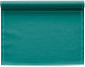 MY DRAP Washable and Reuseable Cloth Placemat - 17.7 x 12.6 in (12 Per Roll, Cotton Carribean Green)