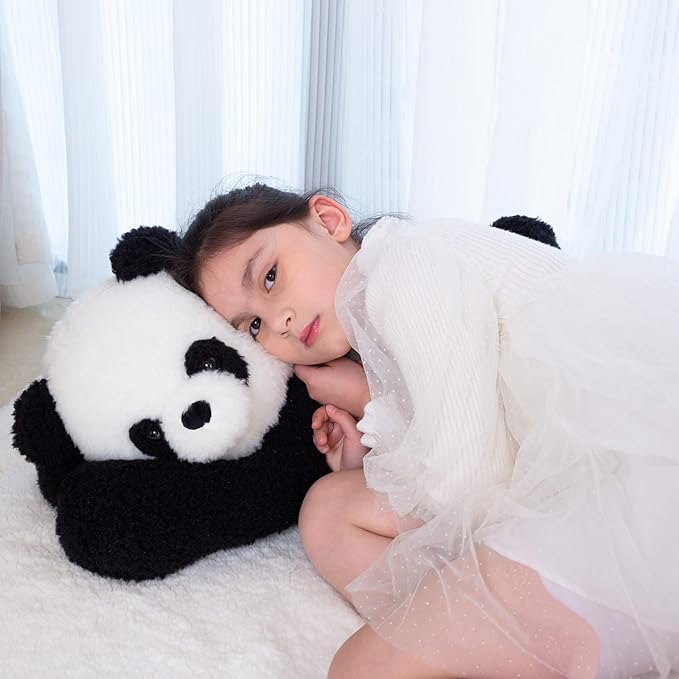 Somao Giant Panda Bear Stuffed Animal Plush Toy Cute Large Panda Soft Hugging Pillow for Kids Girlfriend Sleeping Cushion Gift (100cm/39.3inch) …