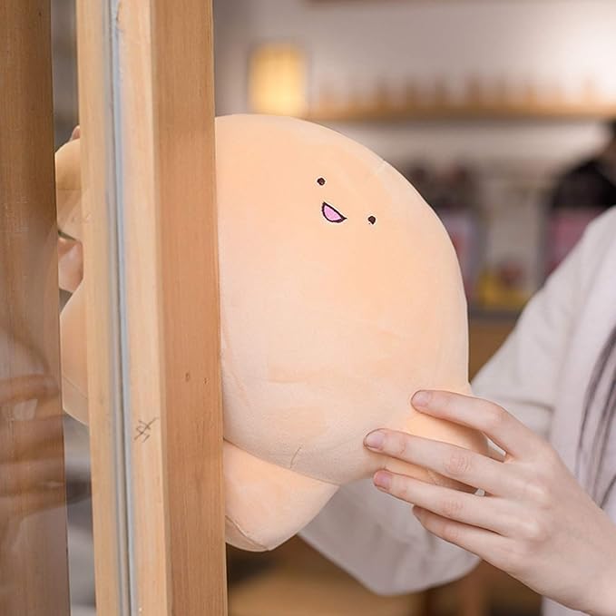 REFAHB 9 inch Cute Penguin Plush Stuffed Animal Body Pillow Fat Cartoon Cylindrical Body Pillows for Kids, Super Soft Hugging Toy Gifts for Bedding, Kids Sleeping Nap Kawaii Pillow