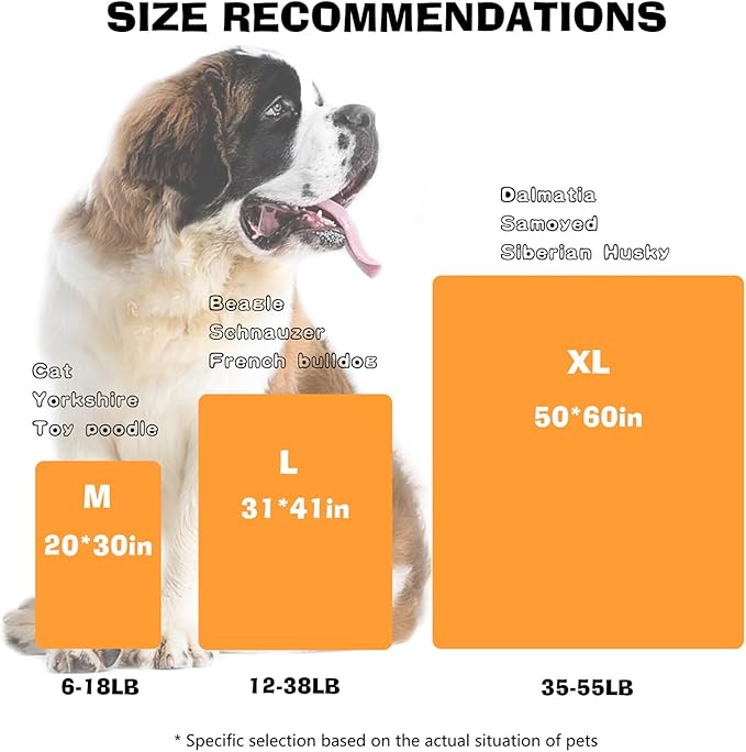 Dog Blankets for Large Dogs, 1 Pc Dog Blanket Washable, Soft Fluffy Flannel Pet Blanket Mat Cover for Bed Couch, Cute Print Puppy Blanket 60" x 50"
