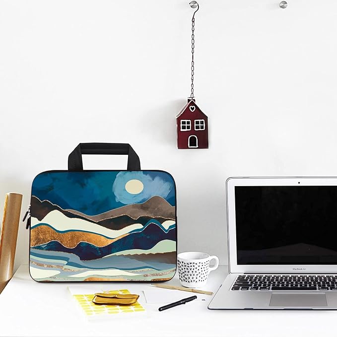 AMARY Laptop Sleeves 11.6" 12" Laptop Handle Bag Neoprene Notebook Carrying Pouch Chromebook Sleeves case Fit Apple MacBook Air HP DELL Lenovo Asus for Men Women (AMR12-10)