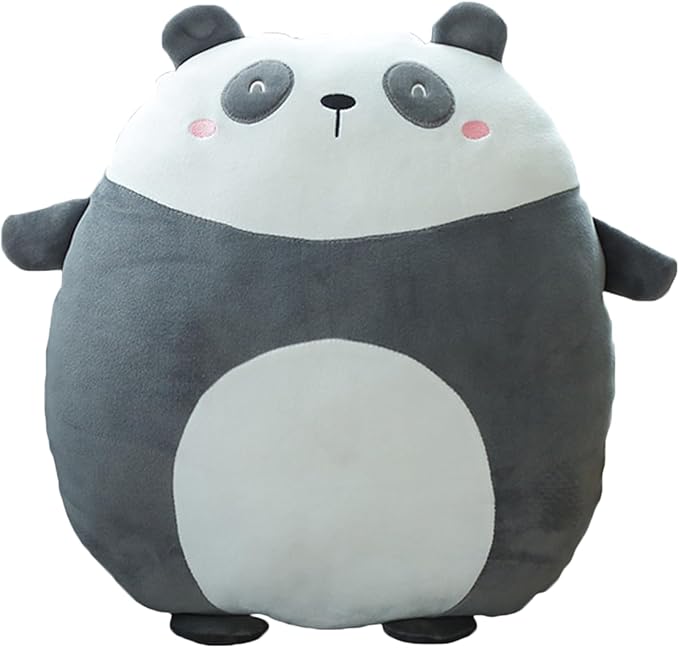 Zielind Panda Plush Pillow, 16 inch Panda Stuffed Animal Toy Kawaii Plushie Hugging Pillow Cute Cartoon Plush Animal Pillows Gifts for Boys and Girls