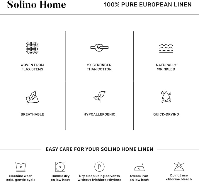 Solino Home Linen Cloth Placemats Set of 4-100% Pure Linen Hemstitch Chambray Burgundy Placemats 14 x 19 Inch - Milan Hemstitch Table Place Mats for Valentines, Winter