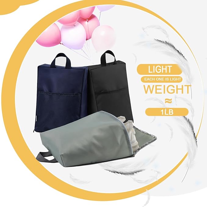 MOGARBRO Shoe Bags for Travel Storage Bag Organizer Bags Travel Accessories Must Haves Shoe Organizer Packing Cubes Beach Swim bag Daily Use Storage Travel Essentials Women Men Grey green
