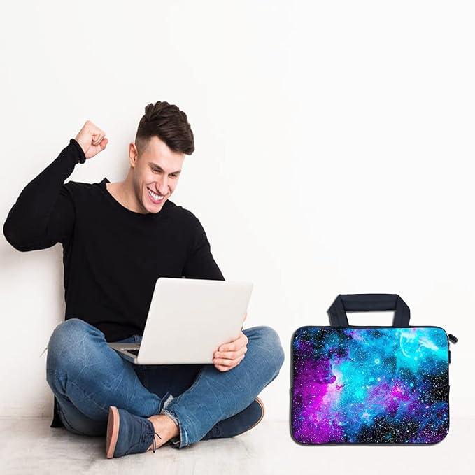 AMARY Laptop Sleeves 11.6" 12" Laptop Handle Bag Neoprene Notebook Carrying Pouch Chromebook Sleeves case Ultrabook Case Tablet Cover Fit Apple MacBook Air HP DELL Lenovo Asus (AMR12-03)