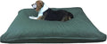 Dogbed4less Memory Foam Dog Bed for Small to Medium Dogs, Waterproof Lining and Machine Washable Durable Pet Bed Canvas Cover 37X27 Pillow, Olive Green