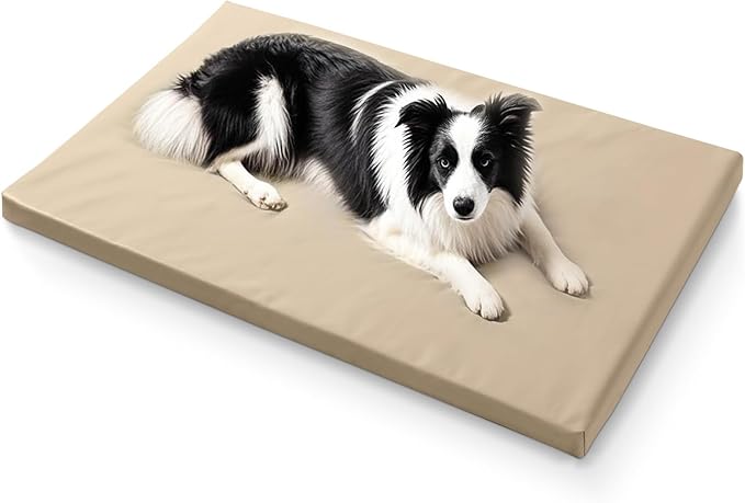 Liliowons Dog Mat,23"x 36"Dogs Crate Pad,Indoor Non-Slip & Waterproof Dog Mat,Easy Wipe Clean in Seconds，Sleeping for Floor,Car,Sofa,Crate