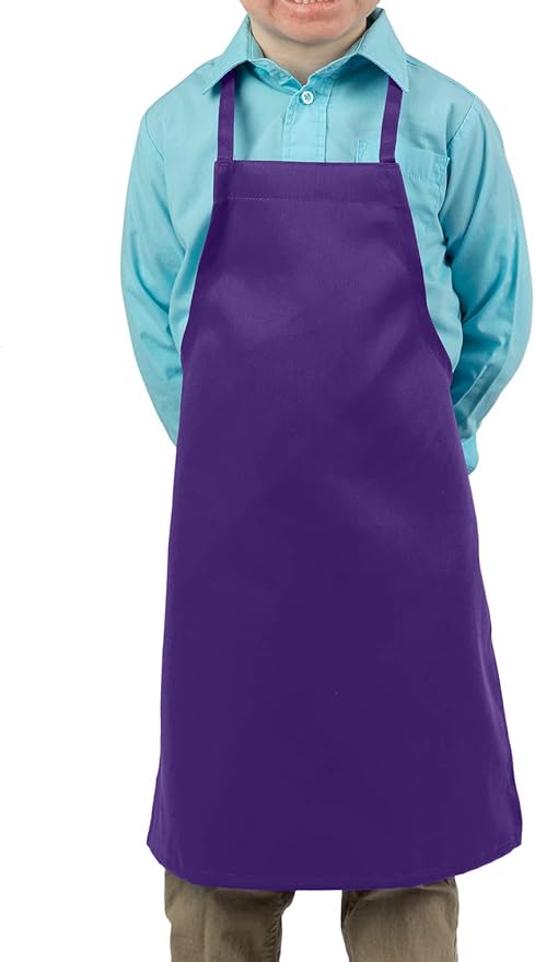 KNG Kids Cooking Apron for Girls and Boys – Small