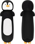 HAIJUNYA 22” Long Penguins Plush Body Pillow, Cute Giant Black Penguin Stuffed Animals, Big Penguins Squishy Soft Plushies Toy, Gifts for Kids Girls and Boys, Birthdays, Valentine's