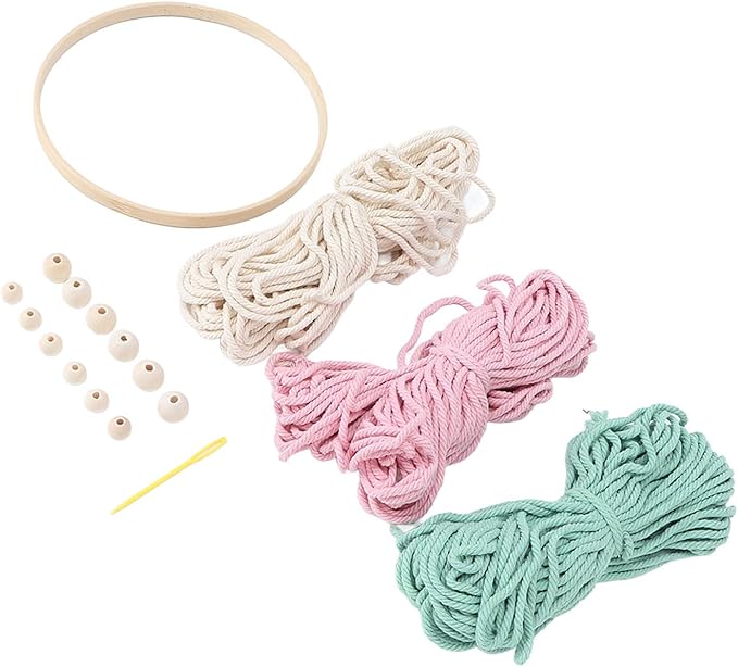 Macrame Kit Bohemian Style DIY Weaving Material Package Relaxing Adults Women