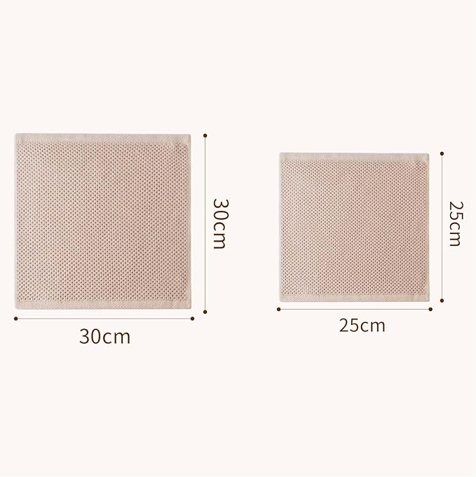 LikGuest 100% Honeycomb Cotton Kitchen Dish Cloths, 12x12 Inch, 8-Pack, Super Absorbent & Reusable, Quick-Dry & Lint-Free, Ideal for Kitchen, Glass, Car, and Household Cleaning