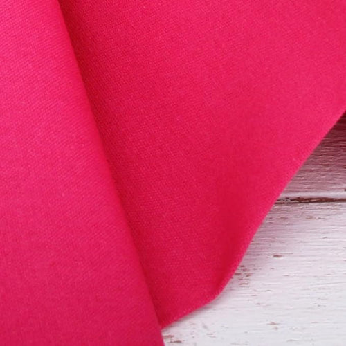 3 Yard Cut of Threadart Linen Fabric - Premium Cotton Linen Fabric for Embroidery, Cross Stitch, Apparel, Canvas, Home Décor- 55" Width - Hot Pink
