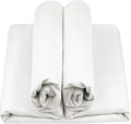HOTGODEN Medium Weight 100% Cotton Muslin Fabric: 59 inch x 5 Yards Bleached Muslin Linen Fabric Material for Sewing Material Apparel Cloth