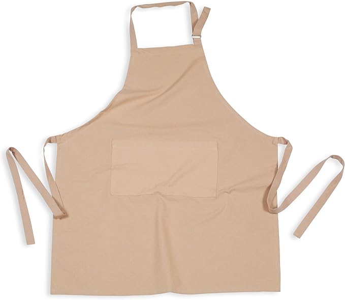 Native Fab Kitchen Apron 2 Pack - 100% Cotton Adjustable, Durable Apron with Pockets, Perfect for Cooking, Baking, Grilling