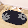 METEOROCK Large Pet Feeding Mat – 28''x17'' Absorbent Dog Mat for Food and Water, Easy Clean Cat Dog Water Bowl Mat, Non-Slip Pet Water Mat Protect Floor, Fit with Automatic Feeders and Double-Bowl