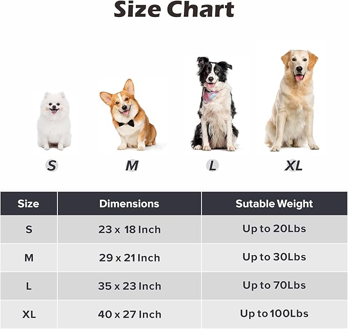 SIWA MARY Dog Bed Mat Soft Crate Pad Washable Anti-Slip Mattress for Large Medium Small Dogs and Cats Kennel Pad(29'' x 21'' Grey)
