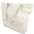 TOPDesign 3-Pack Super Strong Large 12oz Cotton Canvas Tote Bags, Reusable Grocery Shopping Cloth Bags, Fashionable Two-Tone Totes for Crafts, DIY Your Creative Designs