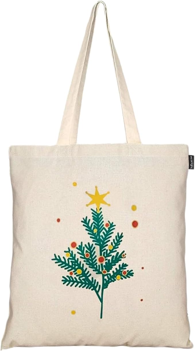 Eco Right Tote Bag for Women, Reusable Grocery Bag, Canvas Tote Bag for Shopping, Cotton Bag for Daily Use, Gifts for Women