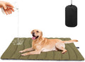 BINGPET Outdoor Travel Dog Bed for Large/Medium Dogs,Portable Waterproof Camping Mat with Carry Bag,Foldable Outside Bed,Machine Washable Indoor Pet Mat for Small,Medium and Large Dogs 26"x43"