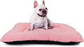 zihapgpzp 30 Inch Dog Crate Bed Pink for Medium Dogs Up to 30 lbs,Soft Cute Crate Pads for Dog Cages Washable & Anti-Slip Pet Kennel Pad for Dogs Cozy Sleeping Mat,30" x 19"