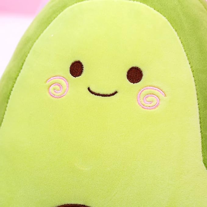 MMTTAO Stuffed Animal Avocado 15 Inch Plush Toys Squishy Snuggle Soft Kawaii Food Shaped Plushies Fruit Series Cute Dolls Collection Hugging Cushion Birthday Gifts for Kids Child Boys Girls, 15Inches