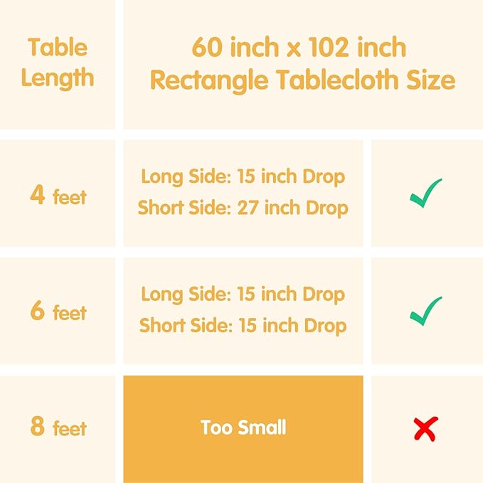 BRILLMAX 10 Pack Beige Tablecloths for 6 Foot Rectangle Tables 60 x 102 Inch - 6ft Rectangular Bulk Linen Polyester Fabric Washable Cloth Cover for Wedding Reception Banquet Birthday Party