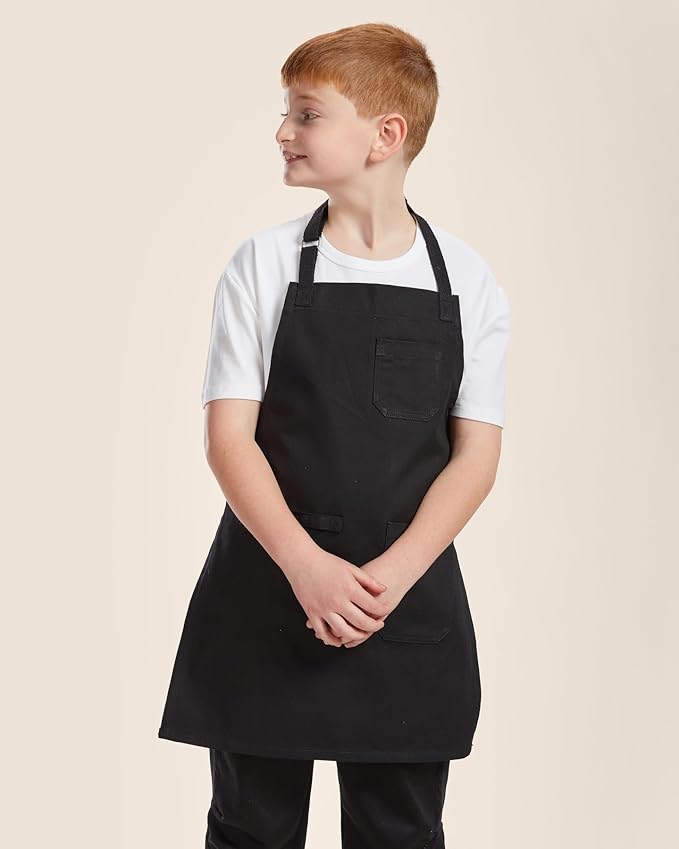 Caldo Kids Apron (Black)