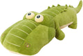 VSFNDB Crocodile Plush Toy Stuffed Animal 26 Inch Green Large Giant Alligator Animal Stuffed Plushies Super Soft Cute Cuddly Pillow Cushion Stuff Dolls Xmas Gift for Children Kid Boys Girls, 26Inches