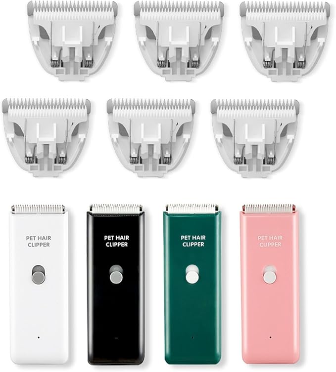 Tileon Washable Replacement Blades for Dog Clipper,Replacements Blades for Dogs and Cats Grooming Clippers,6 PCs of Replacement Blades Only