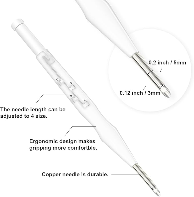 HAND U JOURNEY Punch Needle Beginner DIY Kit – 18 Colors Yarn, 2 x 8.4 Hoops with Panda & Cupcake Patterns, Punch Tool, Skill Guide, and Monk's Cloth for Creative Embroidery Craft