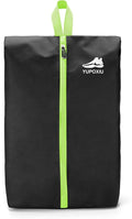 Yupoxiu Smell Proof Cleat Bag - Odor Absorbing, Water-Resistant & Lightweight Shoe Organizer for Soccer, Golf, Gym & Travel (Green)