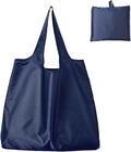 Ksheria Large 50lbs Heavy Duty Reusable Foldable Grocery and Shopping Tote Bags - Washable Polyester Bags in Pocket